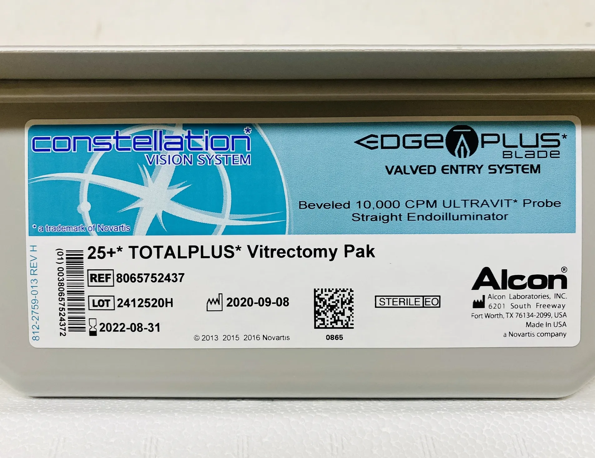 Комплект TOTALPLUS Vit Pak 10000CPM Bevel, з клапаном 25+ калібру