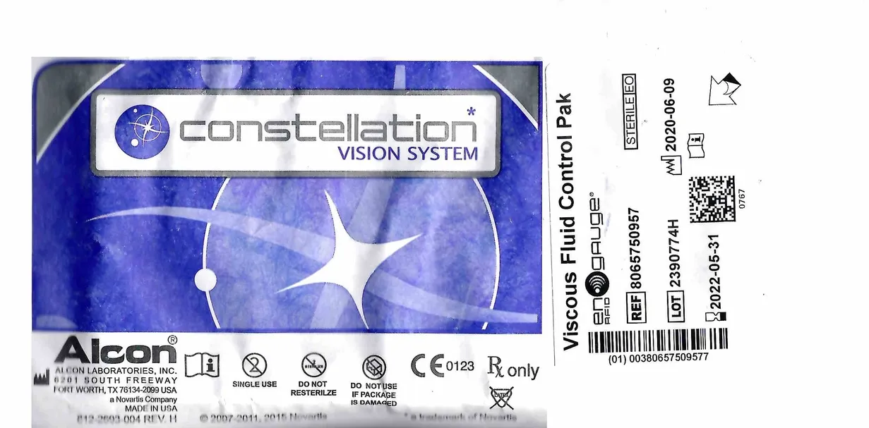 замовити, купити Комплект Constellation Viscous Fluid Control Pak. 20/23 калібрів від Alcon за низькою ціною в Україні