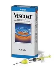 замовити, купити Віскот / Viscoat / Вискот - матеріал офтальмологічний віскоеластичний 0,5 мл від Alcon за низькою ціною в Україні
